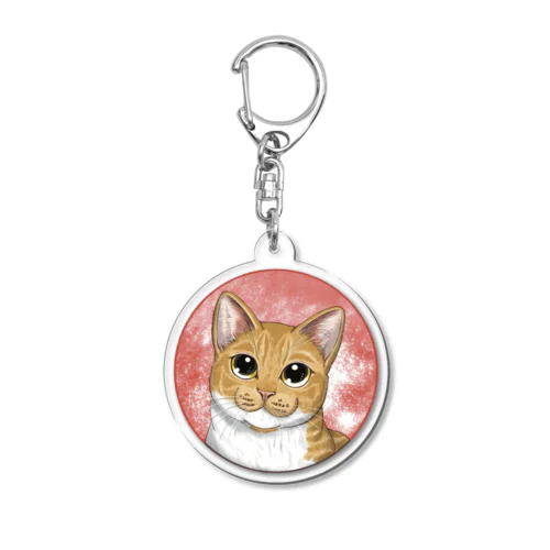 みかん Acrylic Key Chain