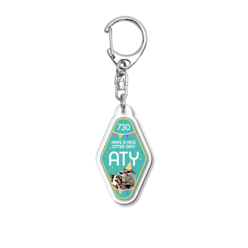 Aty’s アニバーサリー！ Acrylic Key Chain