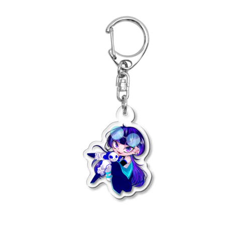 水野のミニキャラ Acrylic Key Chain