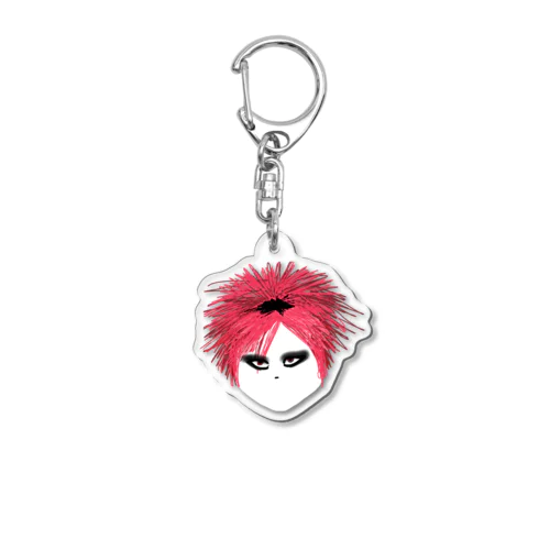 Visual Star Acrylic Key Chain