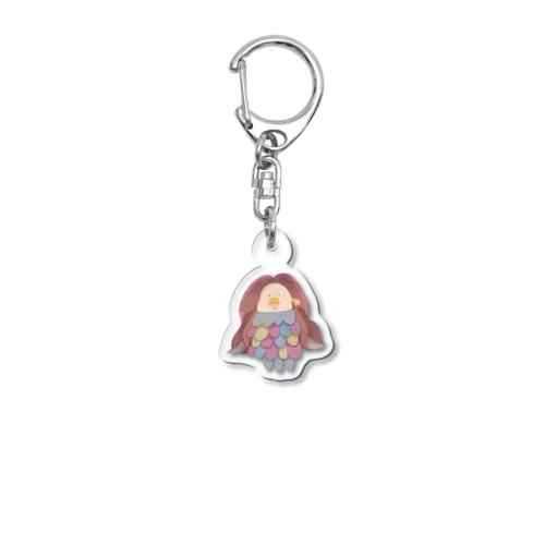 【Shibajuku-sff】夏果て アマエビエちゃん Acrylic Key Chain