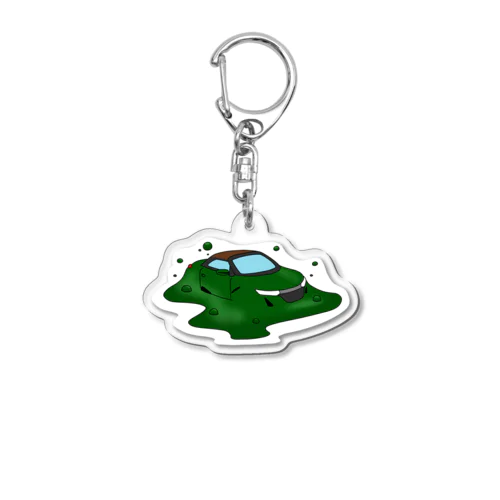 スライム(緑) Acrylic Key Chain