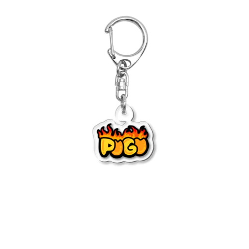 ﾌｧｲﾔ！ Acrylic Key Chain