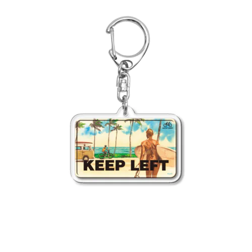 KEEP LEFT kumi-g Acrylic Key Chain