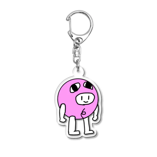 ぶたおど君 Acrylic Key Chain