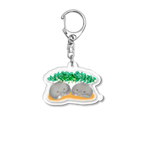 ウォンバットのTumoriちゃんーY2 Acrylic Key Chain