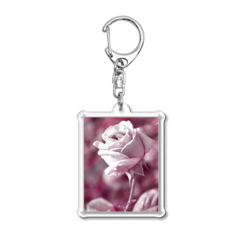 NNN-Rose Acrylic Key Chain