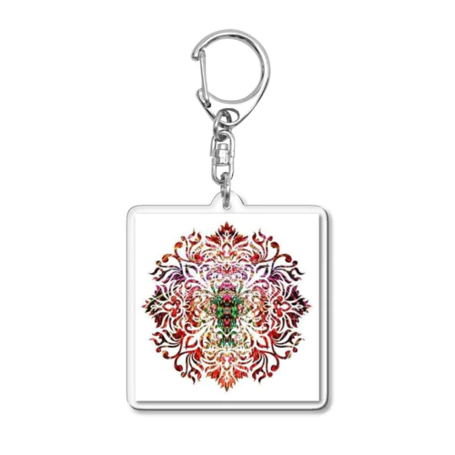 Exotic Acrylic Key Chain