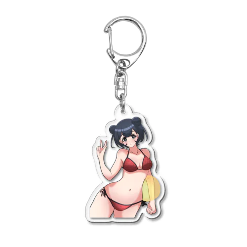 summer Acrylic Key Chain