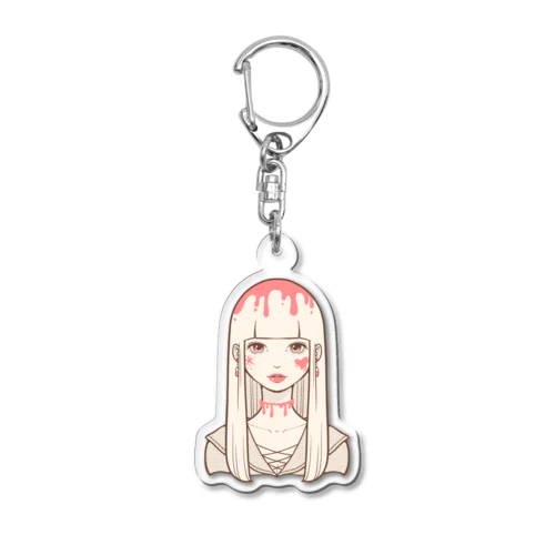 ホラーガール Acrylic Key Chain