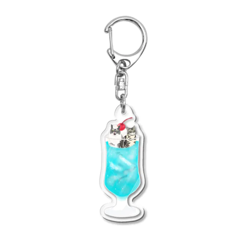 ししまるエイプソーダ Acrylic Key Chain