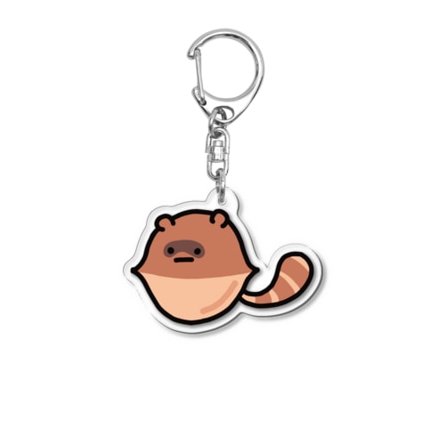 ベビーカステラタヌキ Acrylic Key Chain