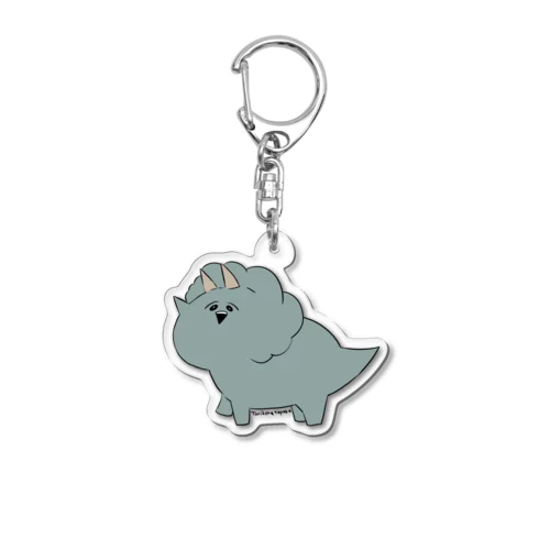 トリケラ Acrylic Key Chain