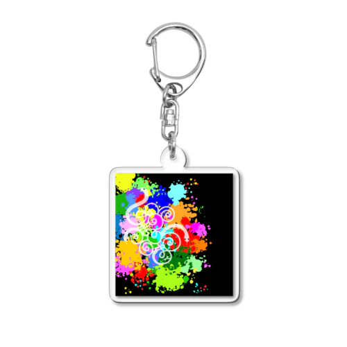 ノマペスク柄 Acrylic Key Chain