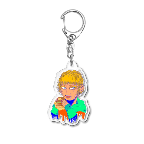 BURGER Acrylic Key Chain