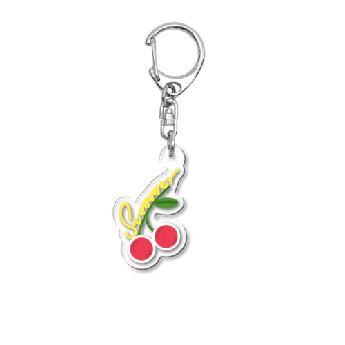 Cherry Summer アクリルキーホルダー