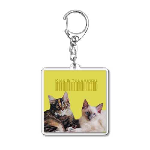 ぱやぱや幼なじみコンビ Acrylic Key Chain