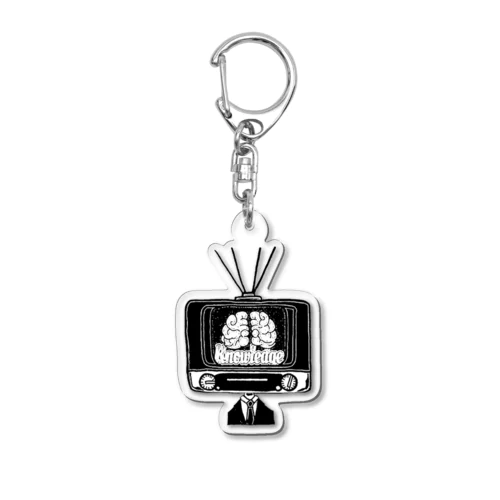 Knowledge television item Acrylic Key Chain