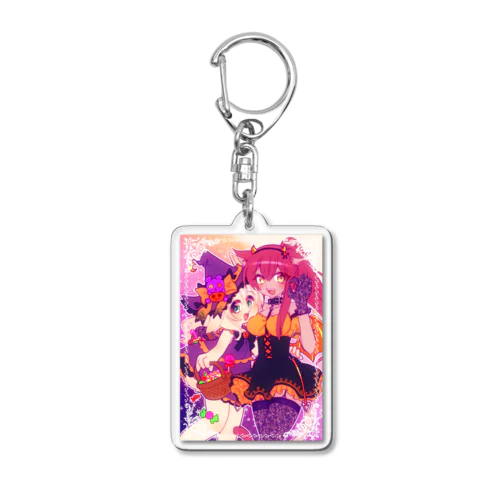 Spooky Boo! Acrylic Key Chain