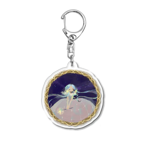 泡沫の少女 Acrylic Key Chain