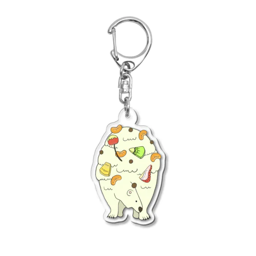 シロクマ Acrylic Key Chain