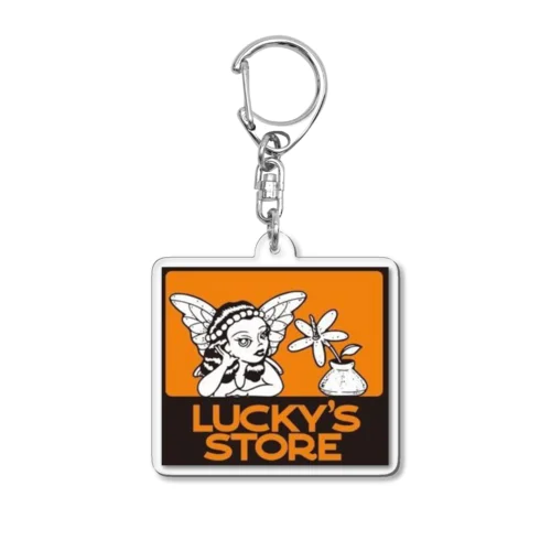 #Wavy's(lucky's store) Acrylic Key Chain