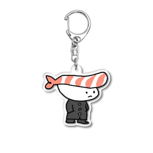 すし番長 えび Acrylic Key Chain