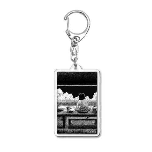 東陽片岡 夏の風景 Acrylic Key Chain