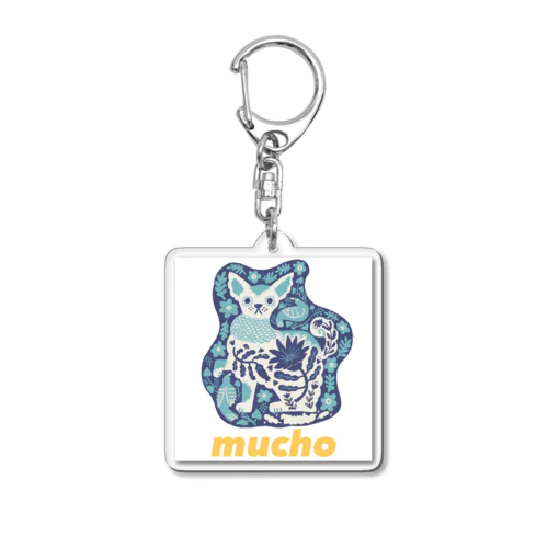 mucho Acrylic Key Chain