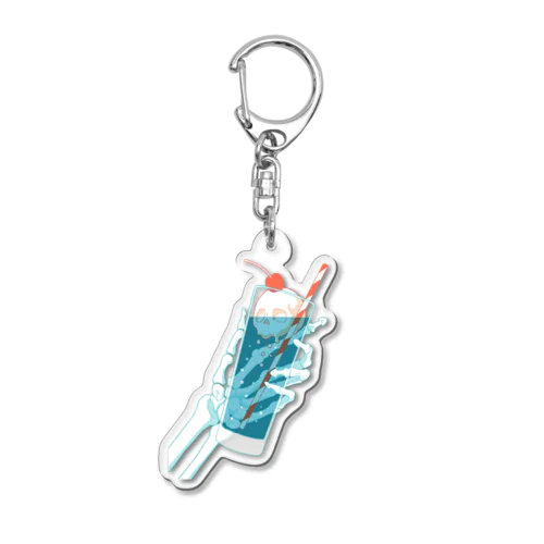 炭酸カルシウム -Soda- Acrylic Key Chain