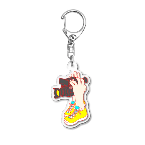 カメラアシ Acrylic Key Chain