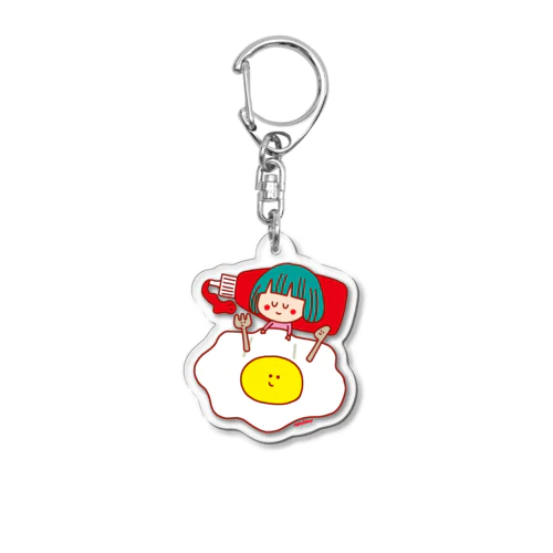 おはよう、朝だよ Acrylic Key Chain