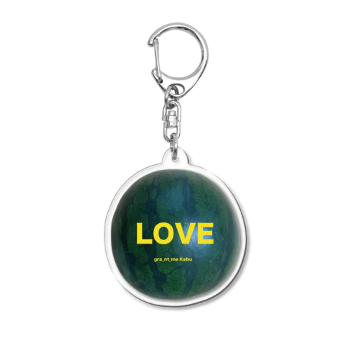 スイカLOVE Acrylic Key Chain