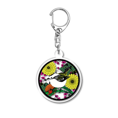 キクイタダキ Acrylic Key Chain