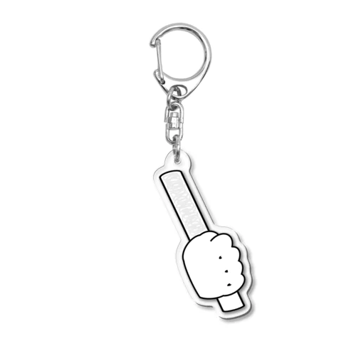 【WHITE】推しごとあかちゃん Acrylic Key Chain