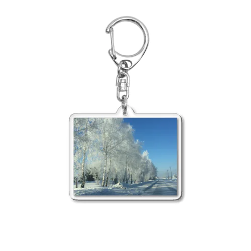 樹氷 Acrylic Key Chain