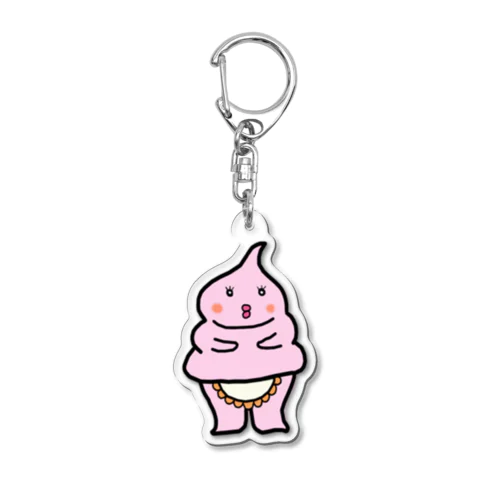 やわらかそふとママ Acrylic Key Chain