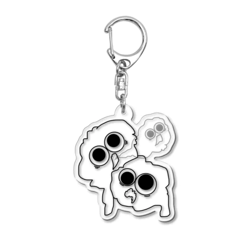 もふもふもんすたぁ ゆーたいりだつ Acrylic Key Chain