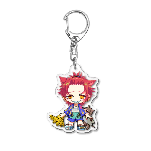 BEACHtitch 赤山猫 Acrylic Key Chain