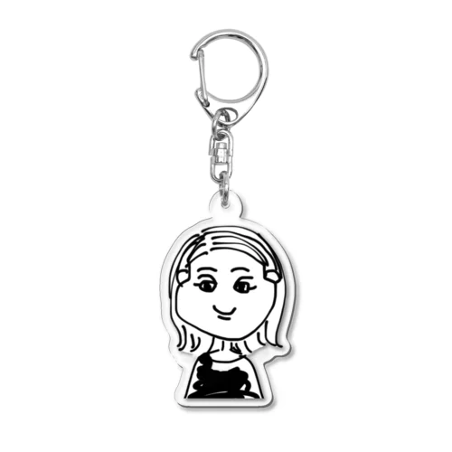 YURIKO Acrylic Key Chain