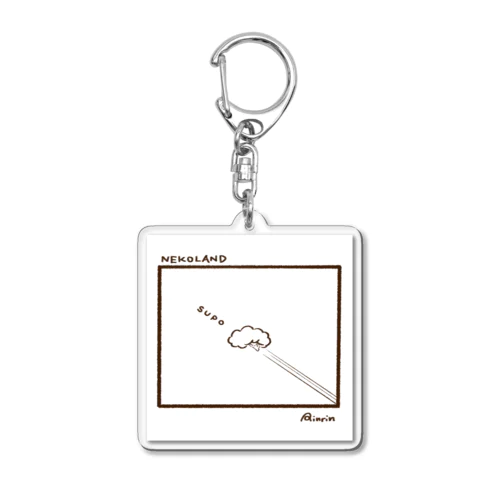 【NEKOLAND】Title.SUPO Acrylic Key Chain