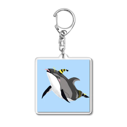 カマイルカバチ Acrylic Key Chain