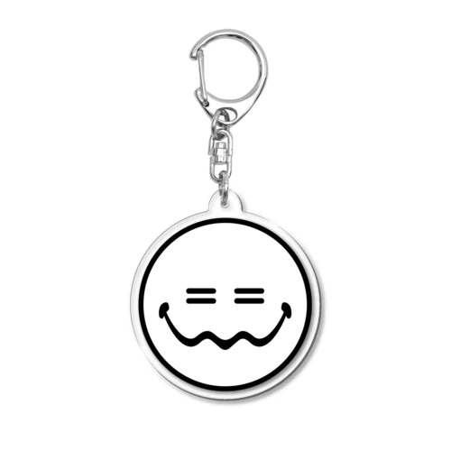 II smiley key holder アクリルキーホルダー