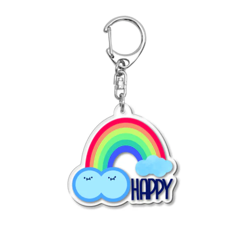 Happyすいすいくん Acrylic Key Chain