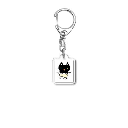 こねこねこねこ(オッドアイ) Acrylic Key Chain