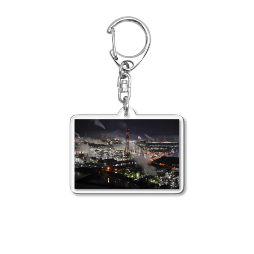 夜景 Acrylic Key Chain