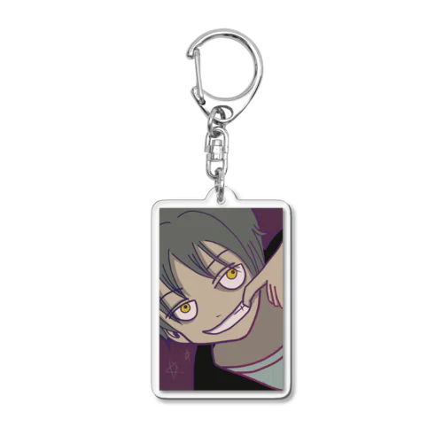 MEN Acrylic Key Chain