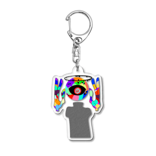 無名カラフル君 Acrylic Key Chain