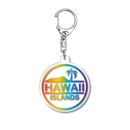 HAWAII ISLANDS Acrylic Key Chain