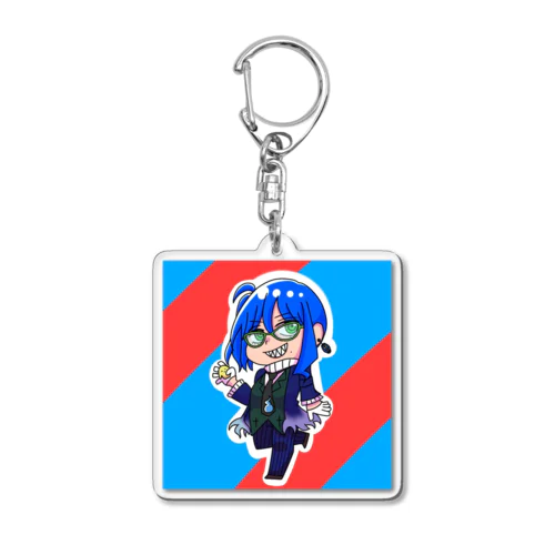 女体化ソノカワのアクリルキーホルダー Acrylic Key Chain